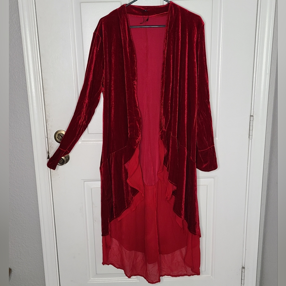 Red Velvet Robe